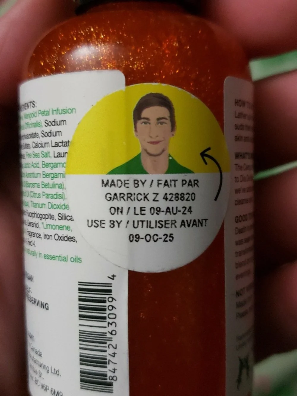 Lush Cempasúchil Shower Gel Sealed